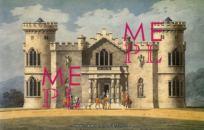  : Design for a Hunting Lodge in Castle Style