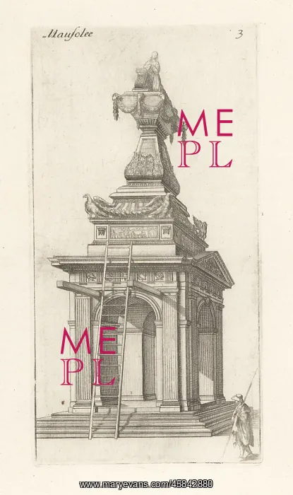 : Design for a mausoleum : Design for a mausoleum