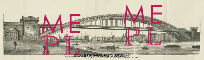: Design for Tower Bridge by Joseph Bazalgette : Design for Tower Bridge by Joseph Bazalgette
