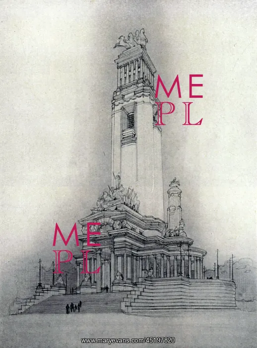 : Design For The Victorian War Memorial : Design For The Victorian War Memorial