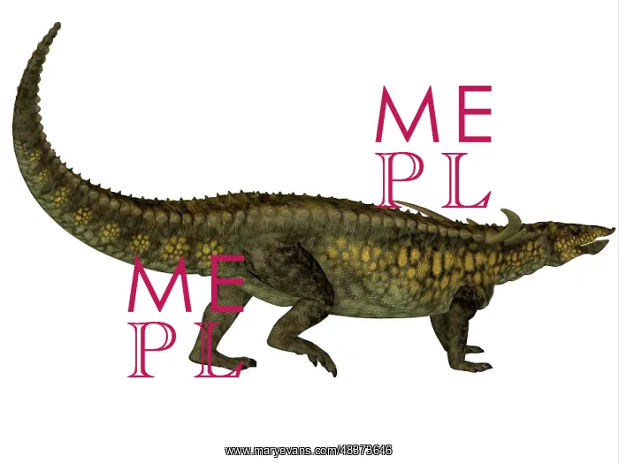 : Desmatosuchus armored dinosaur : Desmatosuchus armored dinosaur