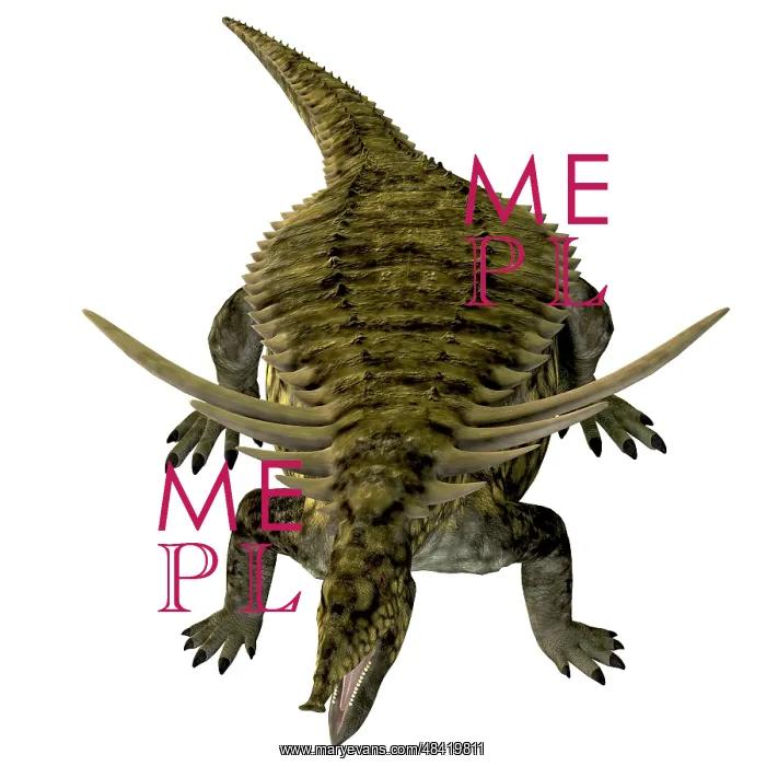 : Desmatosuchus armored dinosaur : Desmatosuchus armored dinosaur