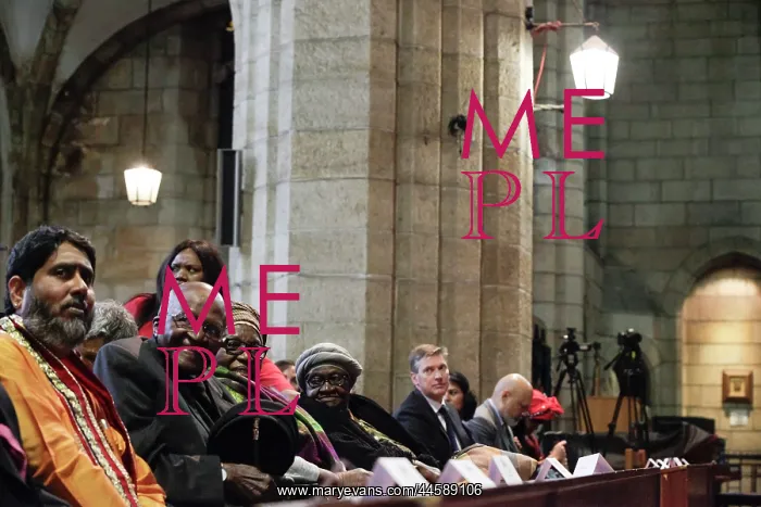: Desmond Tutu at the Arch for the Arch launch event : Desmond Tutu at the Arch for the Arch launch event