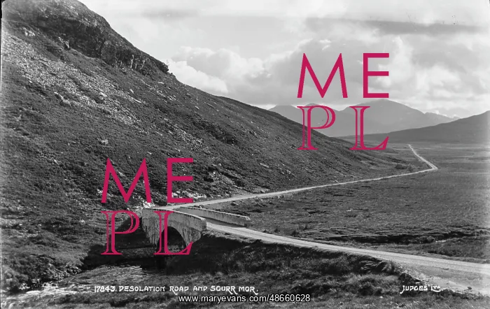 : Desolation Road and Sgurr Mor : Desolation Road and Sgurr Mor