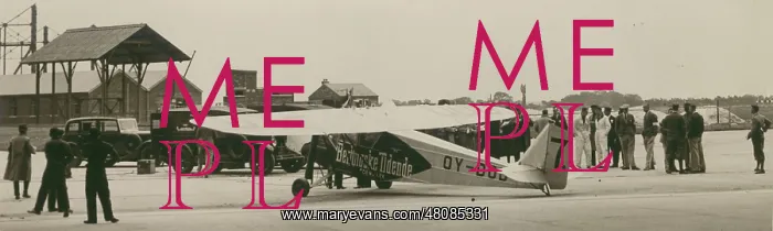 : Desoutter II, OY-DOD, which was flown by Lt M Hansen : Desoutter II, OY-DOD, which was flown by Lt M Hansen