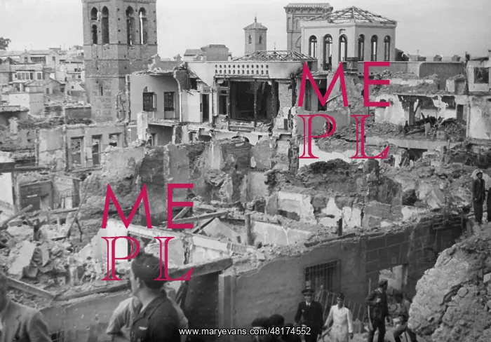  : Destroyed Alcazar in Toledo, 1936
