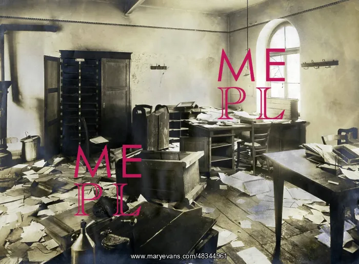 : Destroyed authority office, 1920 : Destroyed authority office, 1920