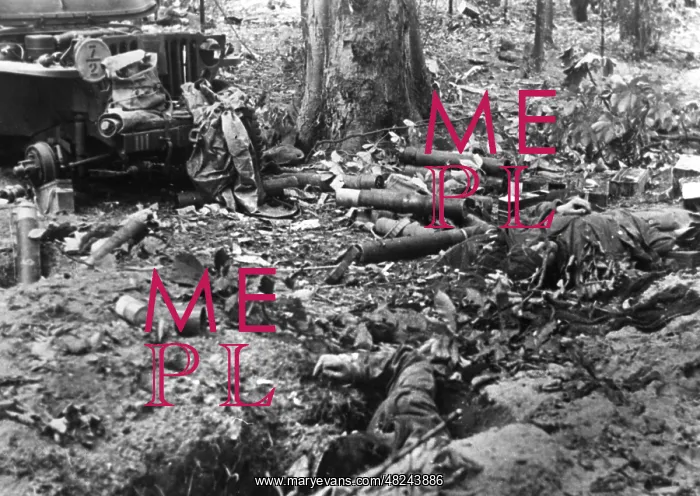 : Destroyed British antitank position in Holland, 1944 : Destroyed British antitank position in Holland, 1944