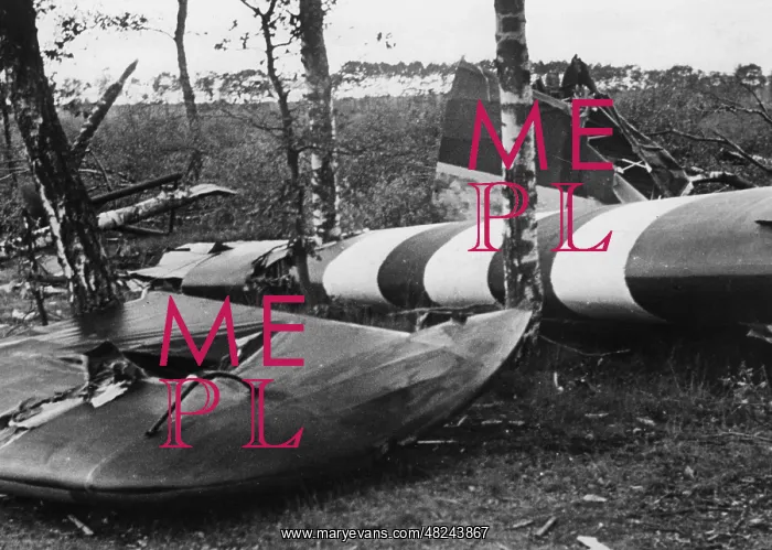: Destroyed British gliders during the airbone landing in : Destroyed British gliders during the airbone landing in
