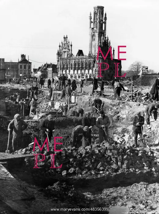  : Destroyed cities in France, 1940