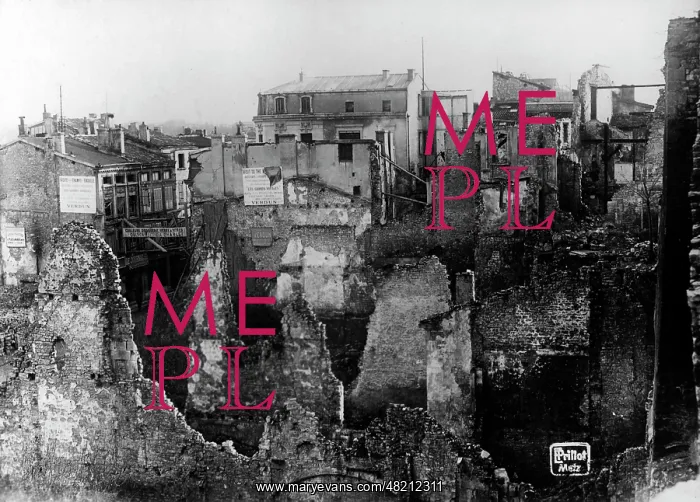 : Destroyed Fort of Verdun, 1919 : Destroyed Fort of Verdun, 1919