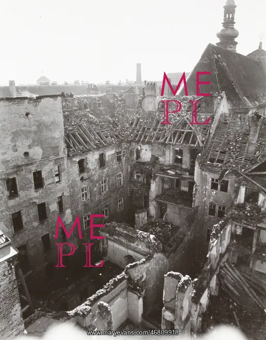 : Destroyed Inner City on Vienna : Destroyed Inner City on Vienna