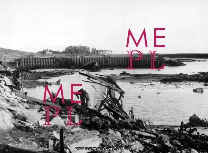 : Destroyed island of Helgoland : Destroyed island of Helgoland
