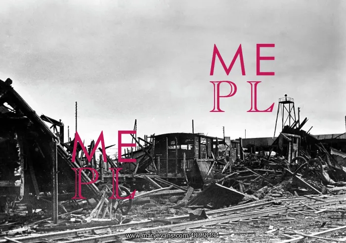 : Destroyed station of Belgorod, 1943 : Destroyed station of Belgorod, 1943
