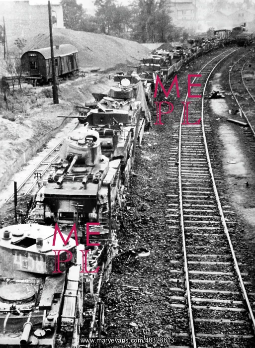  : Destroyed tanks of the Red Army, 1941
