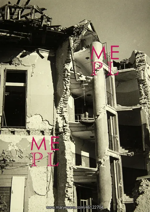 : Destroyed Vienna 1944-1946 - Bomb damage at : Destroyed Vienna 1944-1946 - Bomb damage at