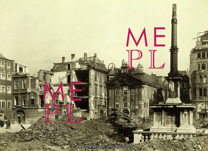 : Destroyed Vienna 1944-1946 - Bomb damage at : Destroyed Vienna 1944-1946 - Bomb damage at