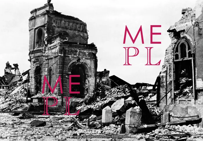 : The destroyed Voronezh, October 1942 : The destroyed Voronezh, October 1942