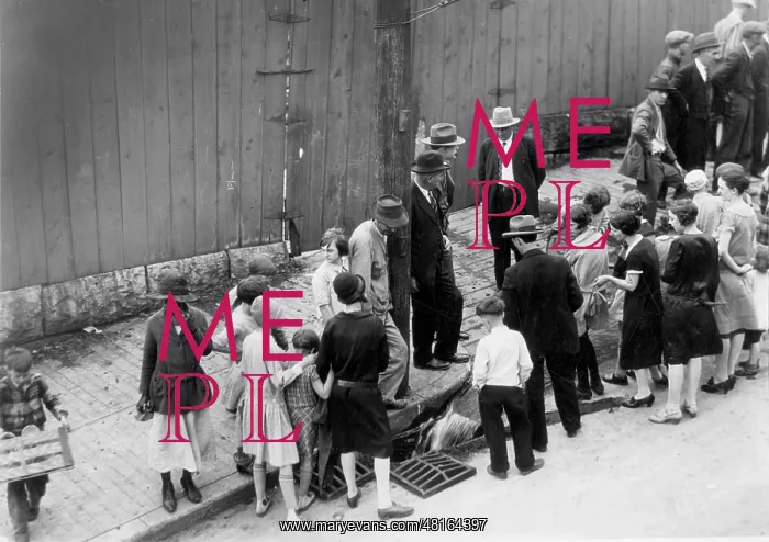 : Destroying alcohol during Prohibition, 1927 : Destroying alcohol during Prohibition, 1927