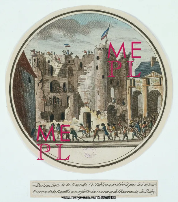 : Destruction of the Bastille. Paris : Destruction of the Bastille. Paris