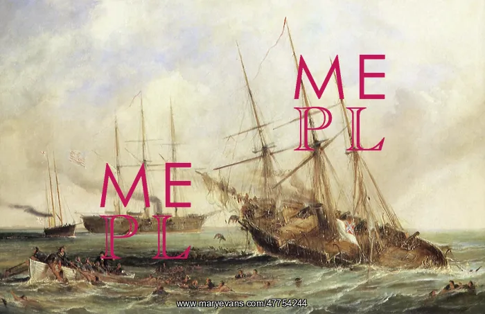 : Destruction of the Confederate Steamer Alabama : Destruction of the Confederate Steamer Alabama
