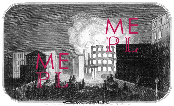 : Destruction by fire of Collard's Piano Factory : Destruction by fire of Collard's Piano Factory