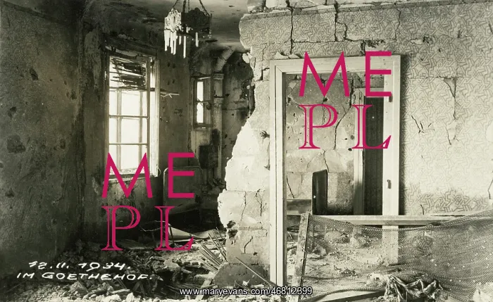: Destruction of the Goethehof : Destruction of the Goethehof