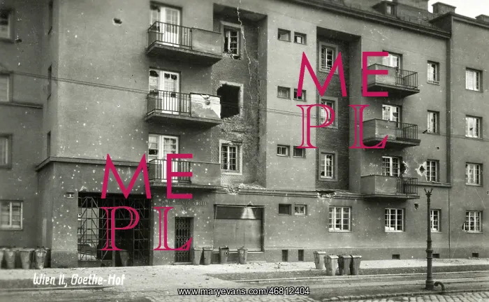 : Destruction of the Goethehof : Destruction of the Goethehof