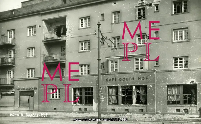 : Destruction of the Goethehof : Destruction of the Goethehof
