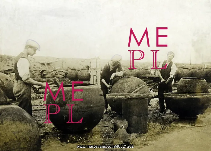 : Destruction of sea mines, around 1920 : Destruction of sea mines, around 1920