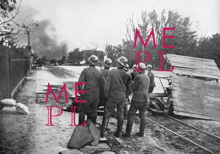 : Destruction in Warsaw after invasion, 1939 : Destruction in Warsaw after invasion, 1939