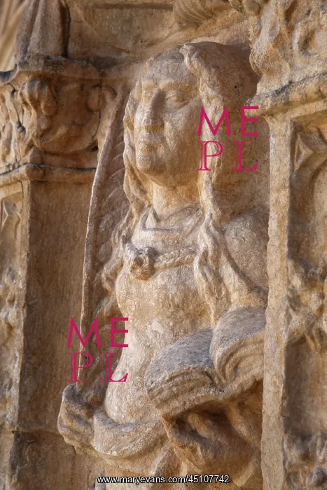 : Detail, Cloister, Jeronimos Monastery, Lisbon, Portugal : Detail, Cloister, Jeronimos Monastery, Lisbon, Portugal