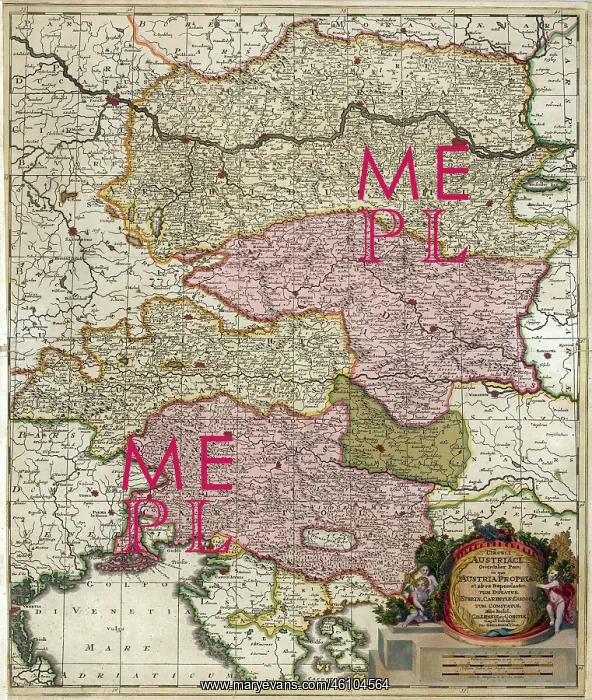  : Detailed and decorative map by famous