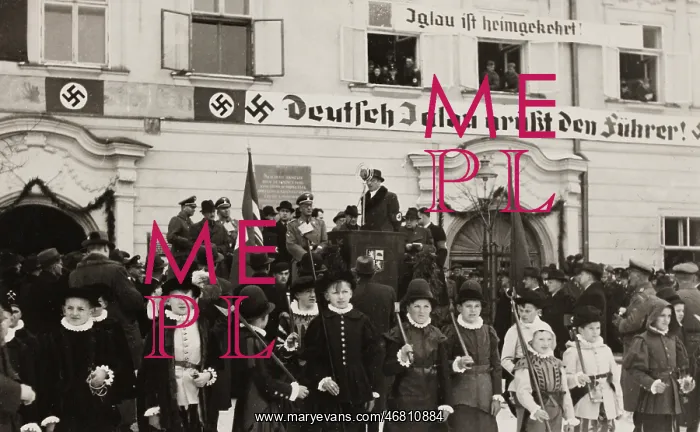 : Deutsch Iglau greets Hitler : Deutsch Iglau greets Hitler