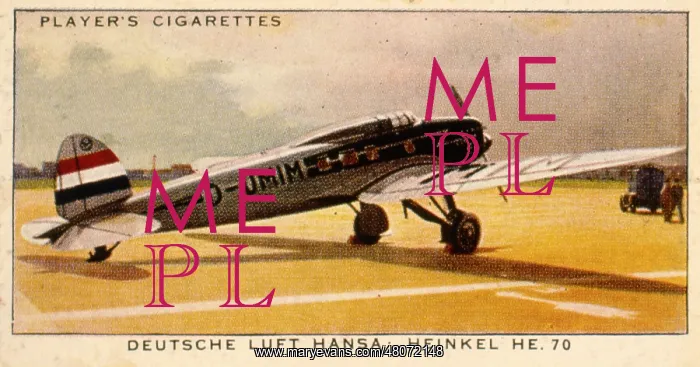  : Deutsche Luft Hansa, Heinkel HE70