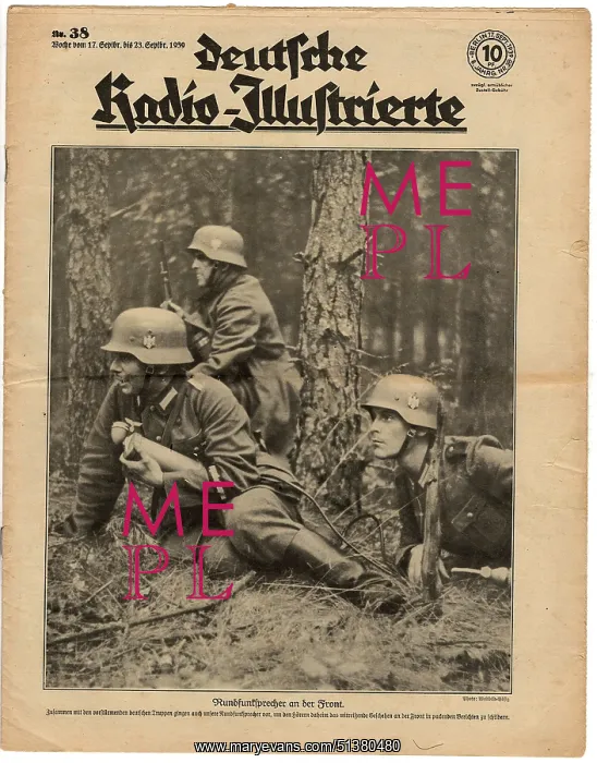: Deutsche Radio-Illustrierte, No 38, 8th Year : Deutsche Radio-Illustrierte, No 38, 8th Year