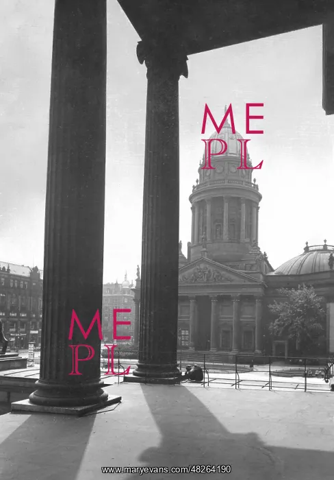 : The Deutscher Dom at the Gendarmenmarkt in Berlin, 1934 : The Deutscher Dom at the Gendarmenmarkt in Berlin, 1934