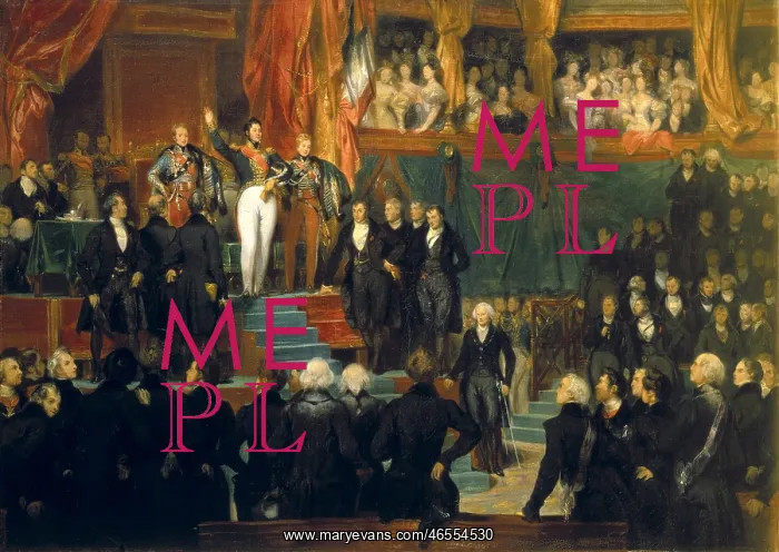 : DEVERIA, Eugene (1805-1865). Louis-Philippe (1773-1850) : DEVERIA, Eugene (1805-1865). Louis-Philippe (1773-1850)