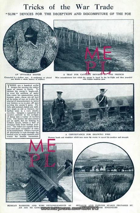 : Devices used by the Allied forces during WW1 : Devices used by the Allied forces during WW1