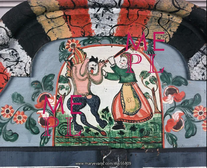 : Detail of a devil box. Probably from the workshop Weny or? : Detail of a devil box. Probably from the workshop Weny or?