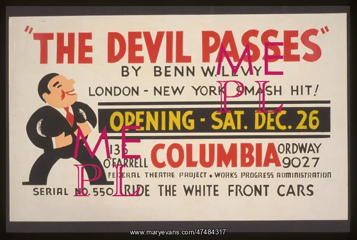 : The devil passes by Benn W. Levy The devil passes by Benn W : The devil passes by Benn W. Levy The devil passes by Benn W