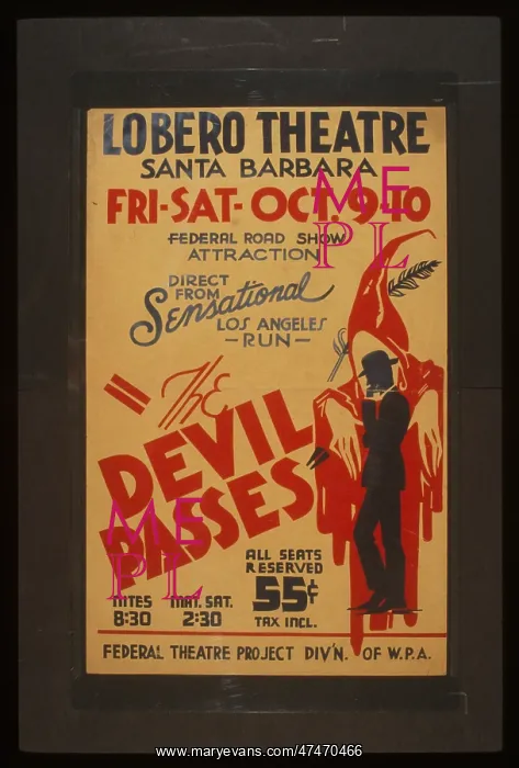 : The devil passes Federal road show attraction : Direct from : The devil passes Federal road show attraction : Direct from