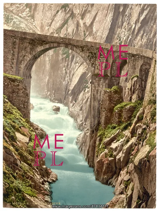 : Devil's Bridge, Andermatt, Switzerland : Devil's Bridge, Andermatt, Switzerland