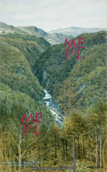 : Devil's Bridge Falls, Rheidol Valley, nr Aberystwyth, Wales : Devil's Bridge Falls, Rheidol Valley, nr Aberystwyth, Wales