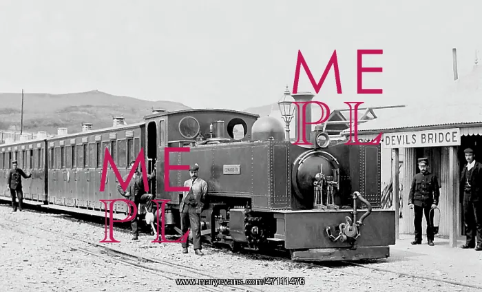  : Devils Bridge Railway Station, Vale of Rheidol, Wales