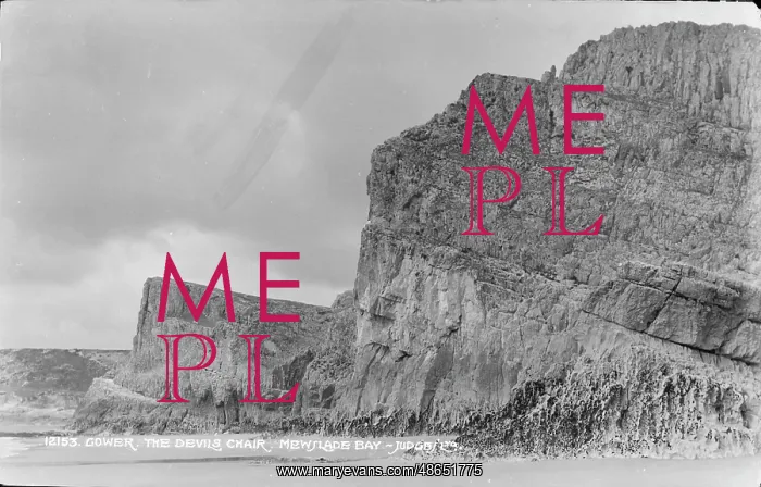 : The Devil's Chair, Mewslade Bay : The Devil's Chair, Mewslade Bay
