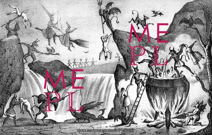 : Devils and witches in Hell : Devils and witches in Hell