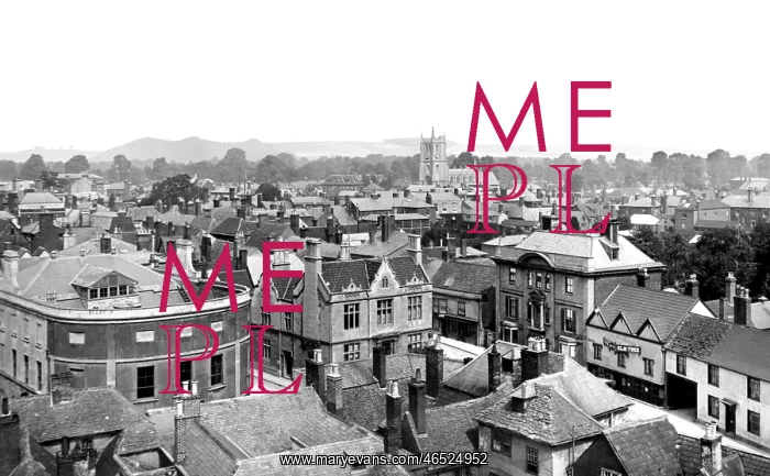  : Devizes, the view from St John's Church 1898
