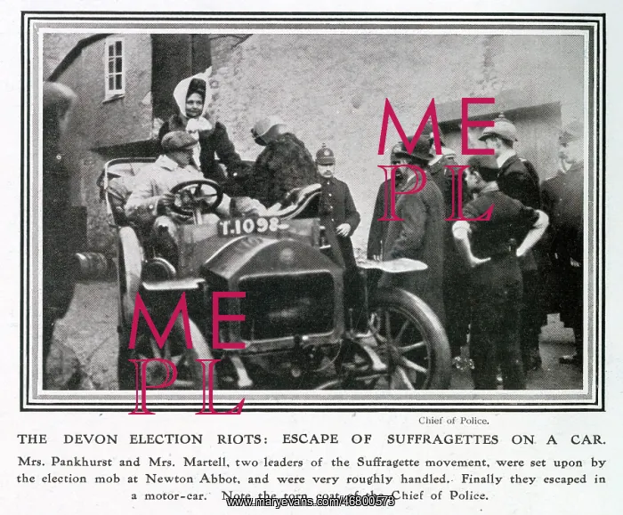 : Devon Election Riots 1908 : Devon Election Riots 1908