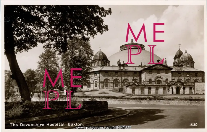: The Devonshire Hospital, Buxton, Derbyshire : The Devonshire Hospital, Buxton, Derbyshire